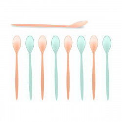 Set of Spoons Multicolour 8...