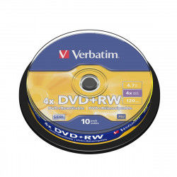 DVD-RW Verbatim 10 Stück...