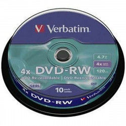 DVD-RW Verbatim 10 Units...
