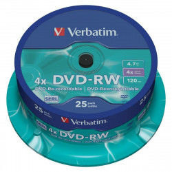 DVD-RW Verbatim 25 Units...