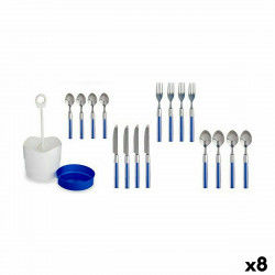 Cutlery Set Blue Stainless...