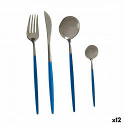 Cutlery Set Blue Silver...