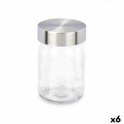 Jar Transparent Silver...