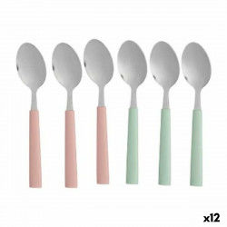 Set of Spoons Green Pink...