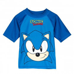 T-Shirt de Bain Sonic Bleu...