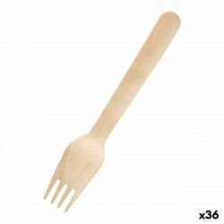 Disposable Cutlery Wood 36...
